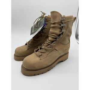 Bates Military Gore-Tex Waterproof Boots Tan Suede Tactical E30500C 2W NEW FLAWS